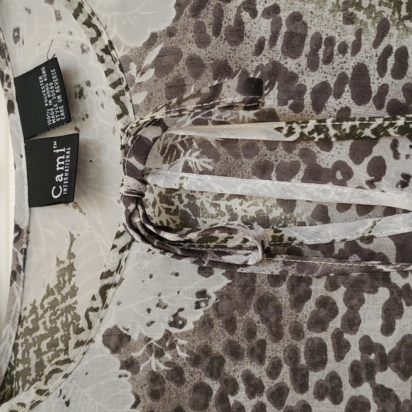 Sheer blouse. - Picture 2 of 7